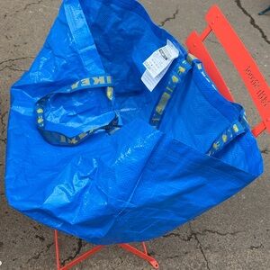 IKEA FRAKTA Large Tote Bag IKEA LARGE BLUE TOTE